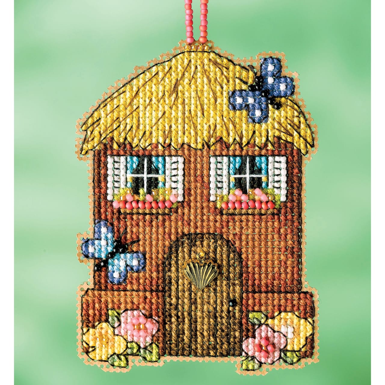 Mill Hill® Straw House Counted Cross Stitch Ornament Kit